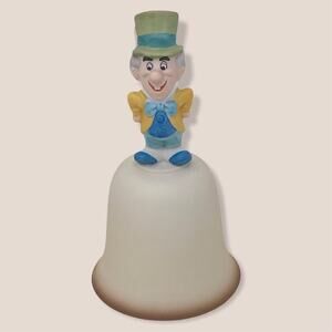 Disney Alice in Wonderland The Mad Hatter Porcelain Bell Figurine with Box